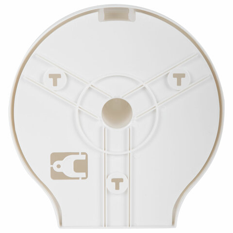 Диспенсер для туалетной бумаги EXTRA LAIMA PROFESSIONAL, (Система Т2), малый, белый, ABS-пластик, 609474