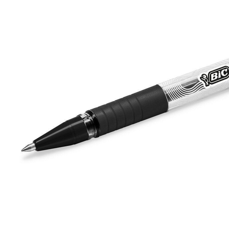Ручка гелевая Bic Gelocity Stic черная (толщина линии письма 0.27мм)