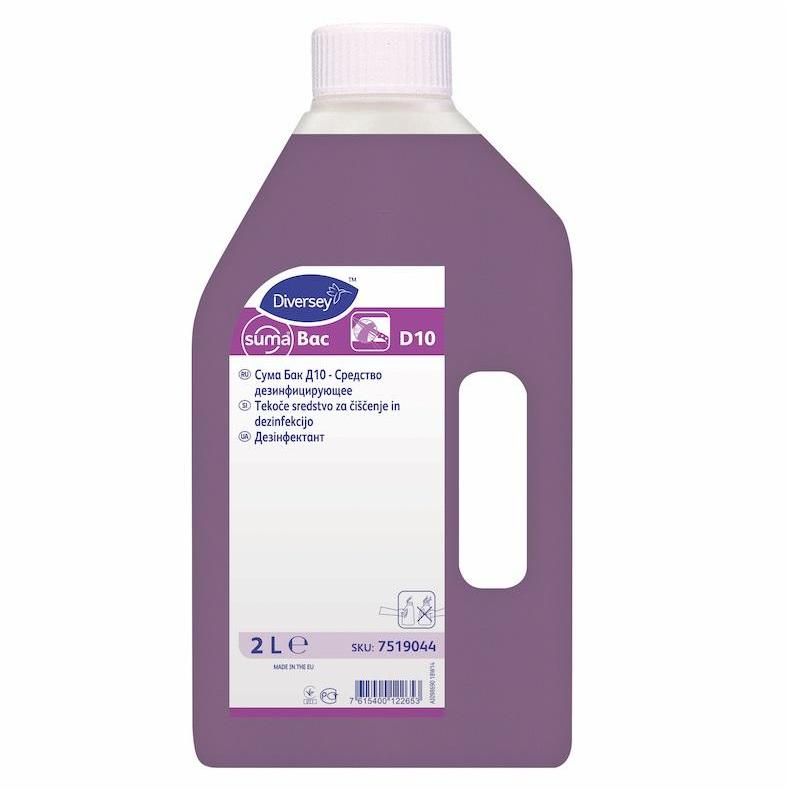 превью Дезинфицирующее средство Diversey Suma Bac D10 2 л (концентрат)