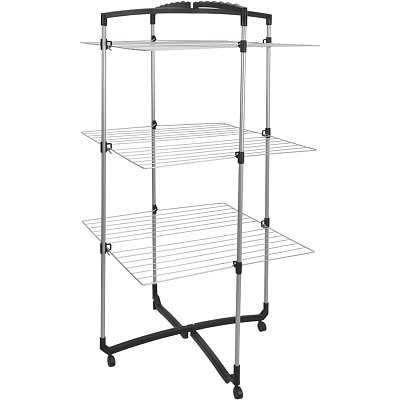 Сушилка METALTEX Faro для белья, 3-х уровн., 28 м, 69×64x134 см