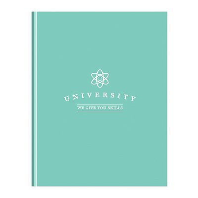 Записная книжка А5 64л. BG «University», soft-touch ламинация, блок-еженедельник