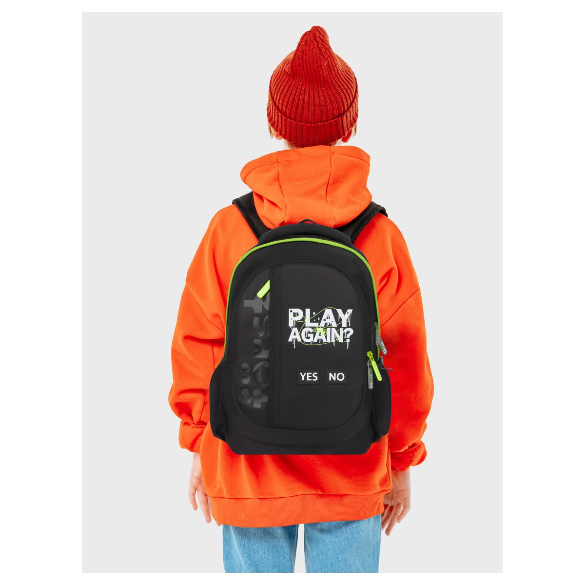 Рюкзак Först F-Trend «Play again» 40×29×18см, 2 отделения, 3 кармана, анатомическая спинка
