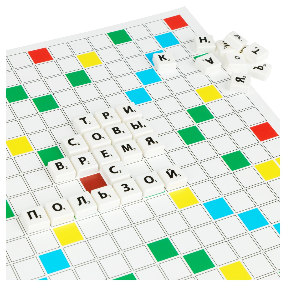Игра настольная ТРИ СОВЫ «Словодел», 27×27см, картонная коробка