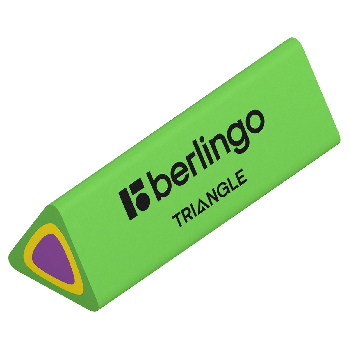 Ластик Berlingo «Triangle», треугольный, термопластичная резина, 44×15×15мм