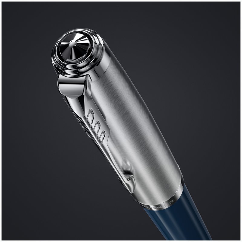 Ручка шариковая Parker «51 Midnight Blue CT», черная, 1.0мм, поворот., подарочная упаковка