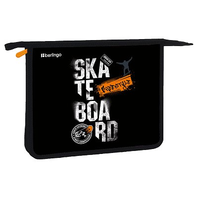 Папка для тетрадей 1 отделение, А5 Berlingo «Extreme freedom», 240×205×40мм, пластик, на молнии