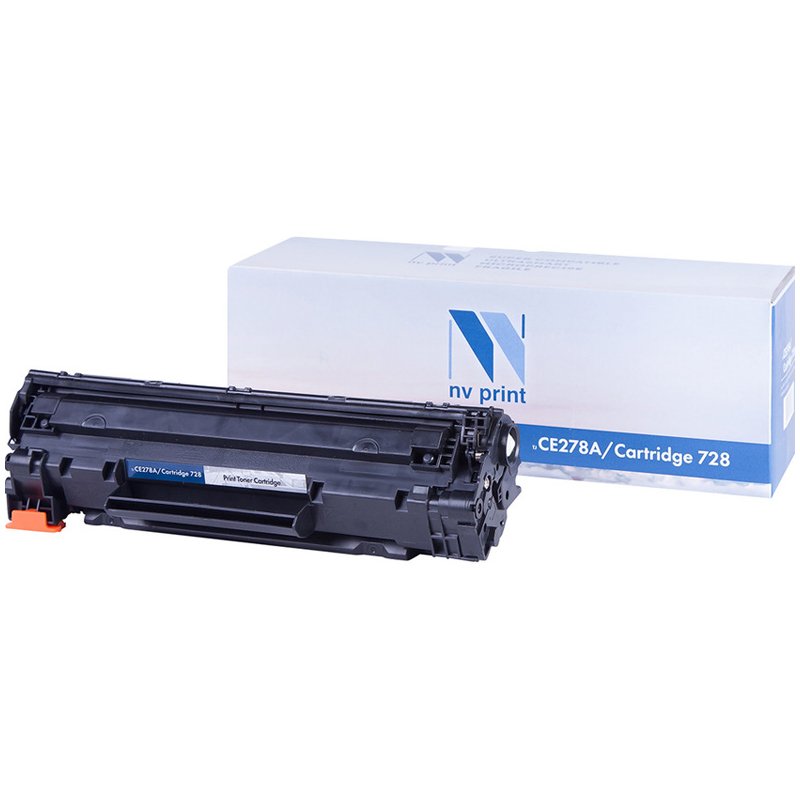 превью Картридж совм. NV Print CE278A/Cartridge 728 черный для HP LJ Р1566/Р1606W/M1536dnf, Canon 4410