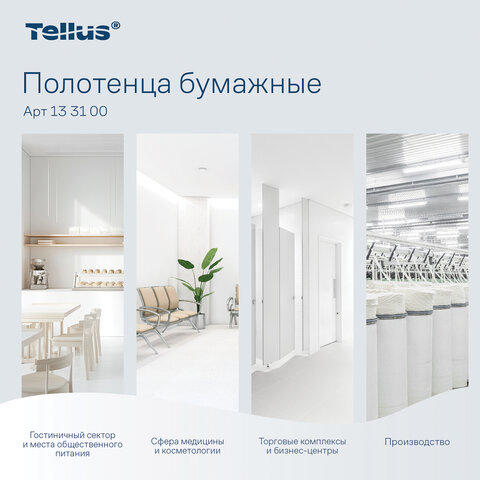 Полотенца бумажные 200 шт., Tellus/TORK (HT3) ПРЕМИУМ, КОМПЛЕКТ 20 пачек, 2-слойные, белые, 23×23 см, V-сложение