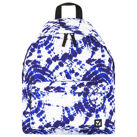 Рюкзак BRAUBERG универсальный, сити-формат, «Tie-dye», 20 литров, 41×32х14 см