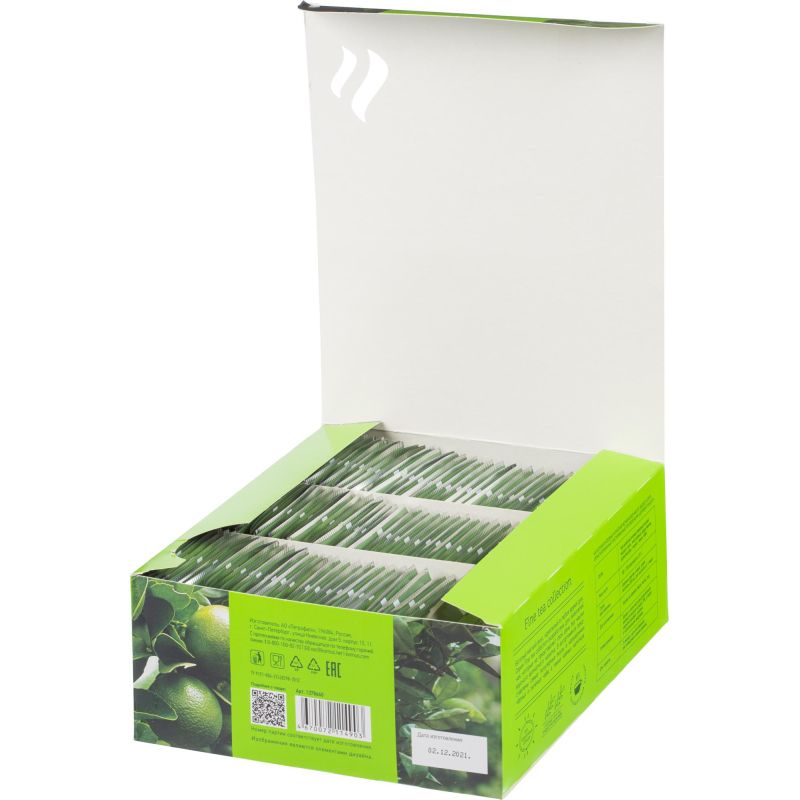 Чай Деловой Стандарт Green mojito зелен. мохито 100 пакx2гр