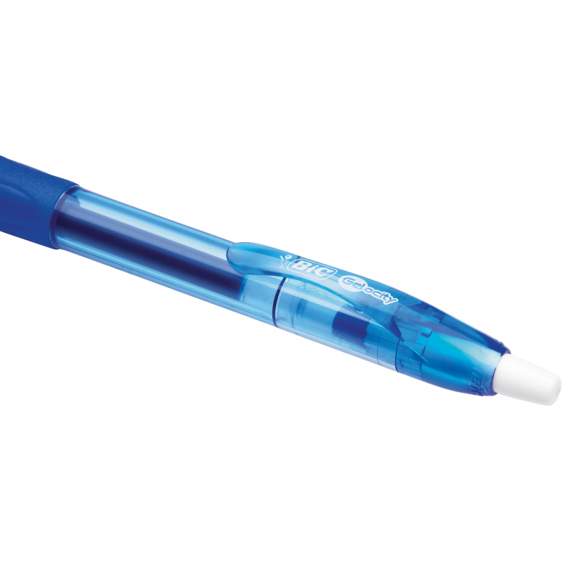 Ручка гелевая автоматическая Bic Gelocity Original синяя (толщина линии 0.35 мм)