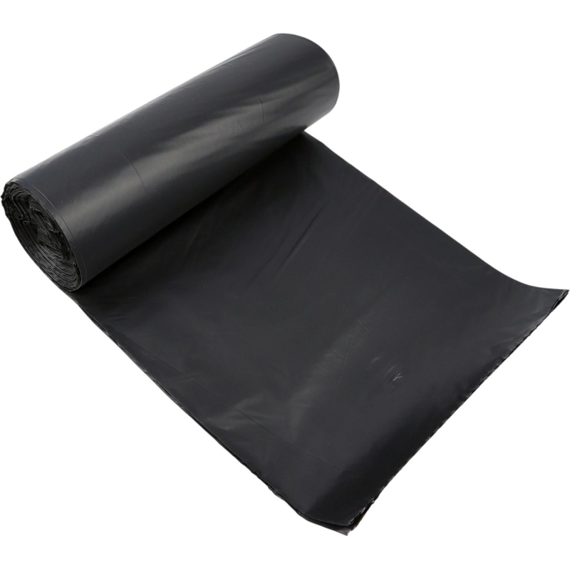 Мешки для мусора ПВД 240л 30мкм 10шт/рул черные 90×130см Элементари