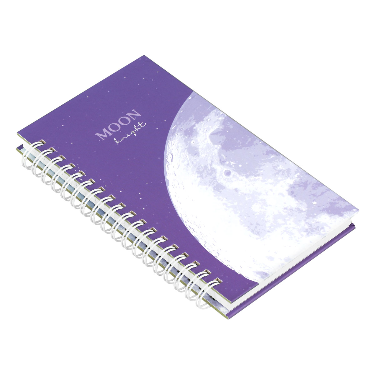 Записная книжка 95×175мм 96л. MESHU «Moon light», матовая ламинация, выборочный УФ-лак