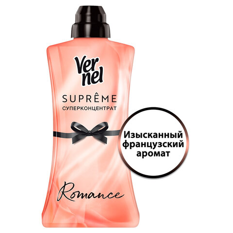 Кондиционер-ополаскиватель д/белья 1.2 л VERNEL SUPREME «Romance», концентрат