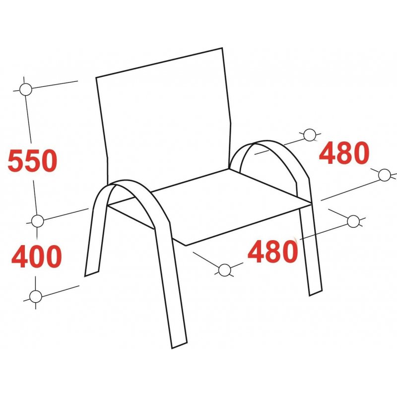 Конференц-кресло Easy Chair 810 VPU черное (экокожа/металл хромированный)
