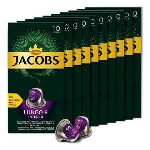 Jacobs Lungo 8 Intenso 10 1044789 Deloks