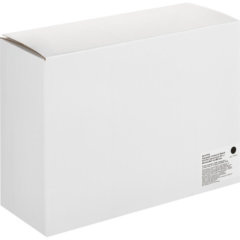 Картридж лазерный Retech W1470X чер. для HP LJ M610dn/M611dn/M612dn