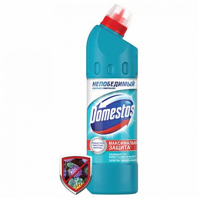 Чистящее средство 500 мл, DOMESTOS «Свежесть Атлантики», с отбеливающим эффектом, гель