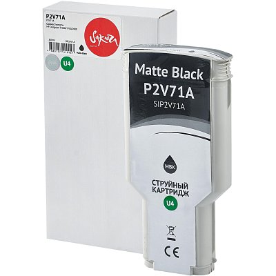 Картридж струйный Sakura P2V71A (№730 MBk) чер. мат. для HP DesignJet T1700
