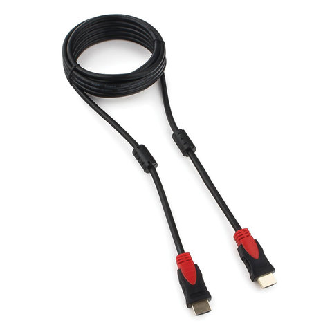 Кабель HDMI, 3 м, CABLEXPERT, M-M, 2 фильтра, для передачи цифрового аудио-видео