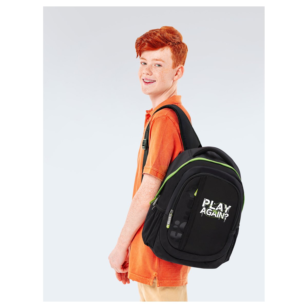Рюкзак Först F-Trend «Play again» 40×29×18см, 2 отделения, 3 кармана, анатомическая спинка