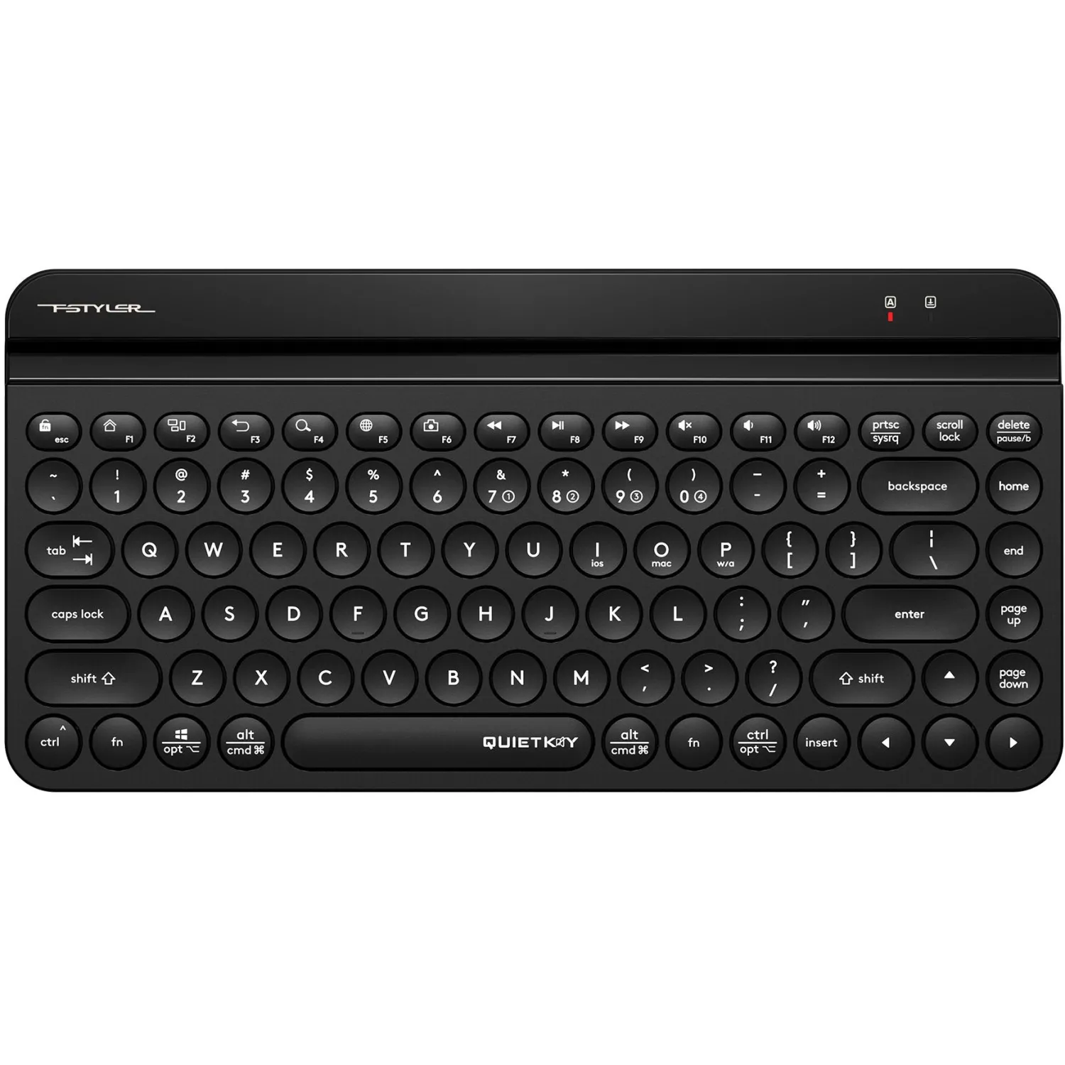 превью Клавиатура беспроводная A4Tech Fstyler FBK30 (FBK30 BLACK)