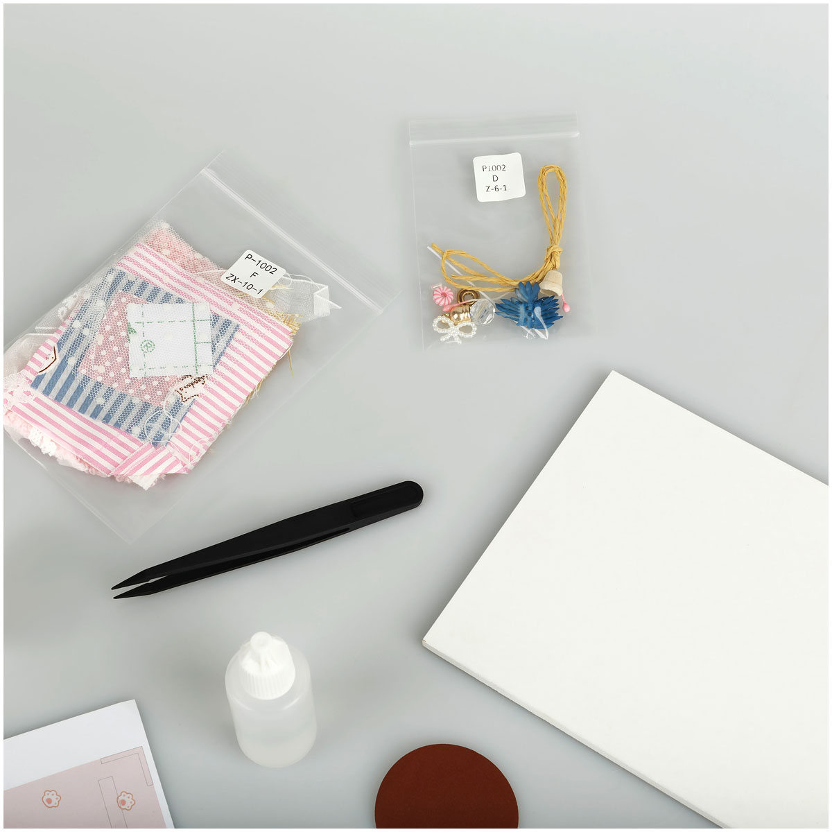 Сборная модель ТРИ СОВЫ, Румбокс «Детская комната с игровой зоной», инструменты, клей, картонная коробка