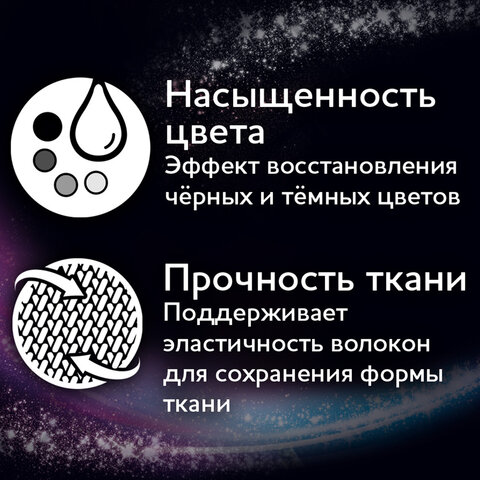 Средство для стирки жидкое автомат 3 л ЛАСКА «Сияние черного», гель-концентрат