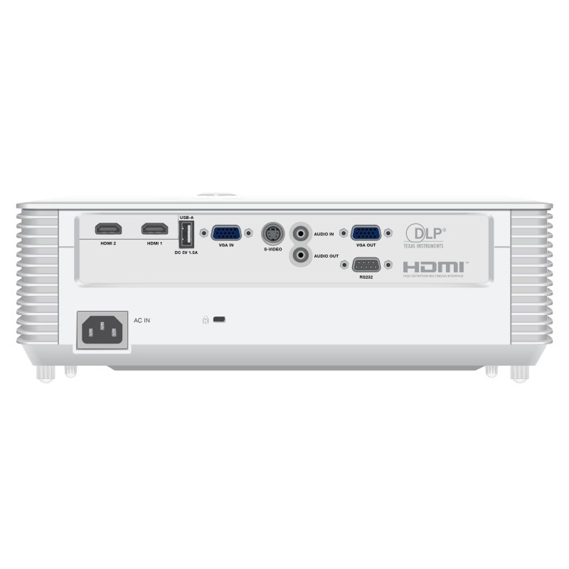 Проектор Exell EXD102STW, 3500 lm, 1024×768, 30000:1, HDMI, VGA