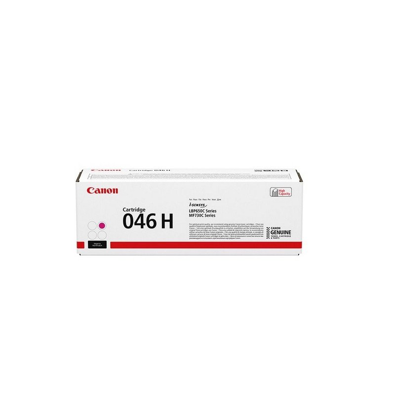 превью Картридж лазерный Canon 046 H M 1252C002 оригинальный пурпурный повышенной емкости