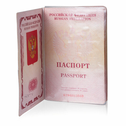 Обложка-чехол для защиты каждой страницы паспорта КОМПЛЕКТ 10 штук, ПВХ, прозрачная, STAFF