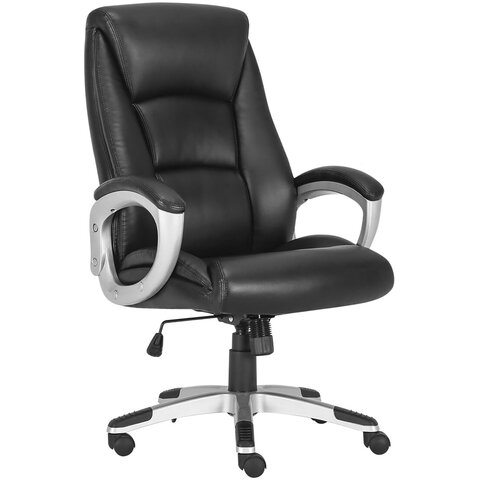 превью Кресло офисное BRABIX PREMIUM «Grand EX-501», рециклированная кожа, черное, 531950