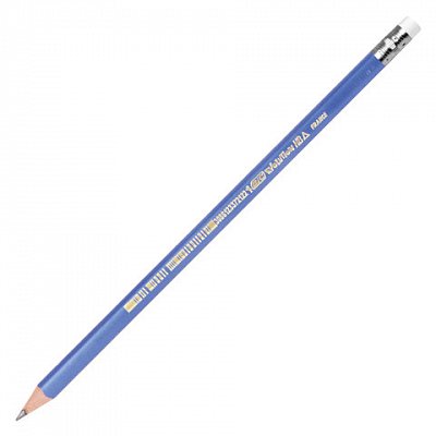 Карандаш чернографитный Bic Evolution Triangle HB трехгранный заточенный с ластиком