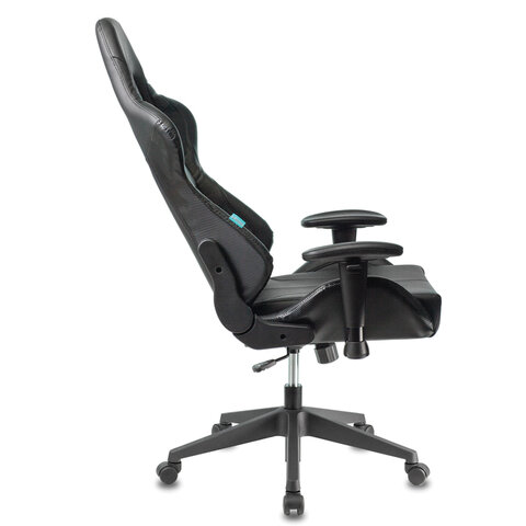 Кресло компьютерное Zombie VIKING 5 AERO, 2 подушки, экокожа, черное