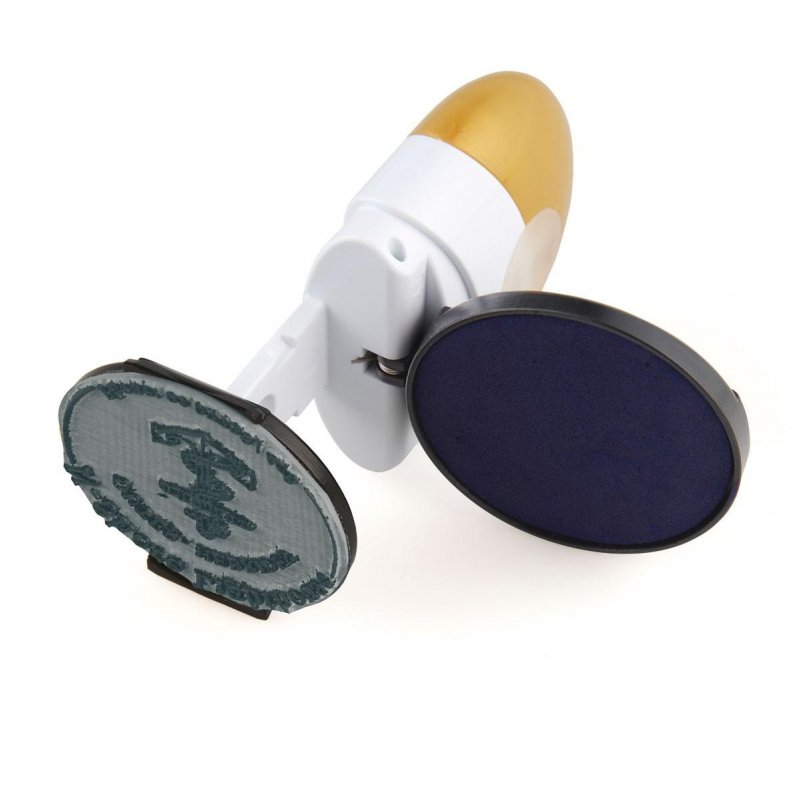 Оснастка для печати круглая Colop Pocket Stamp R40 40 мм золотистый