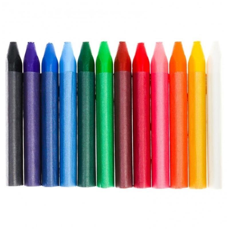 Пастель масляная Луч Школа творчества 12 цветов (трехгранная)