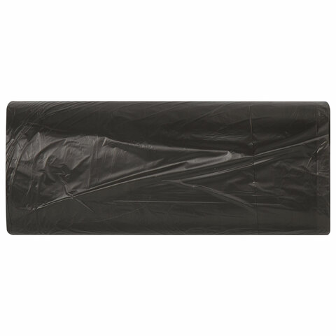 Мешки для мусора, 30 л, ЛАЙМА, комплект 30 шт., рулон, ПНД, стандарт, 50×60 см, 8 мкм, черные