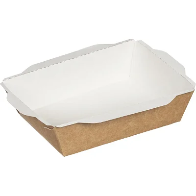Контейнер (упаковка) ECO OPSALAD 500, крафт, 600шт/кор