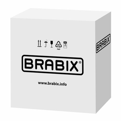 Кресло офисное BRABIX «Praktik EX-279», ткань/кожзам, черное, 532017