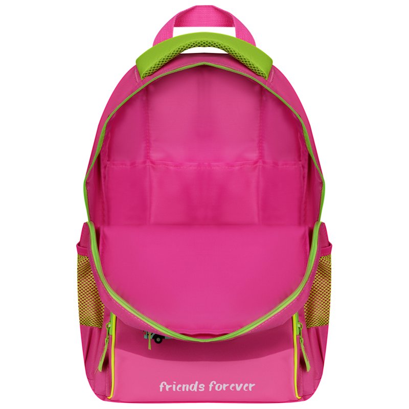 Рюкзак ArtSpace School «Avocado», 44×31×16см, 1 отделение, 4 кармана, уплотненная спинка