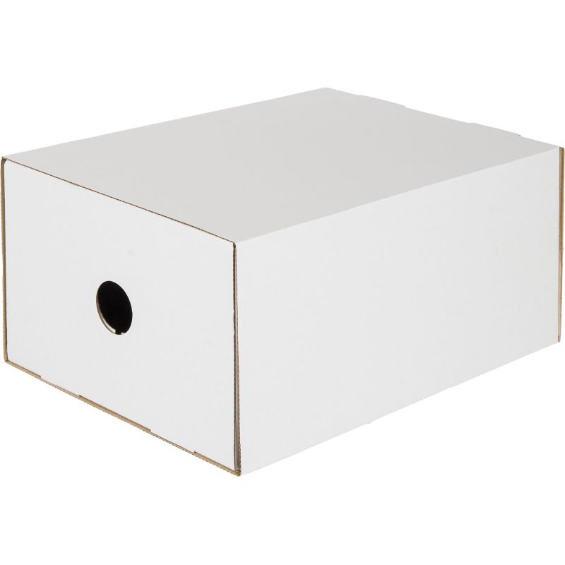 Короб архивный бокс для папок Attache белый картон арт. 1287775 .