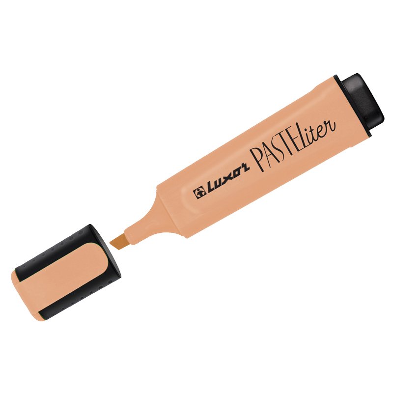 превью Текстовыделитель Luxor «Pasteliter» пастельный оранжевый, 1-5мм