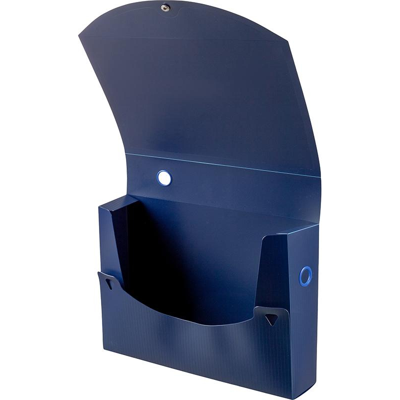 Короб архивный Attache пластик синий 245x70x330  мм