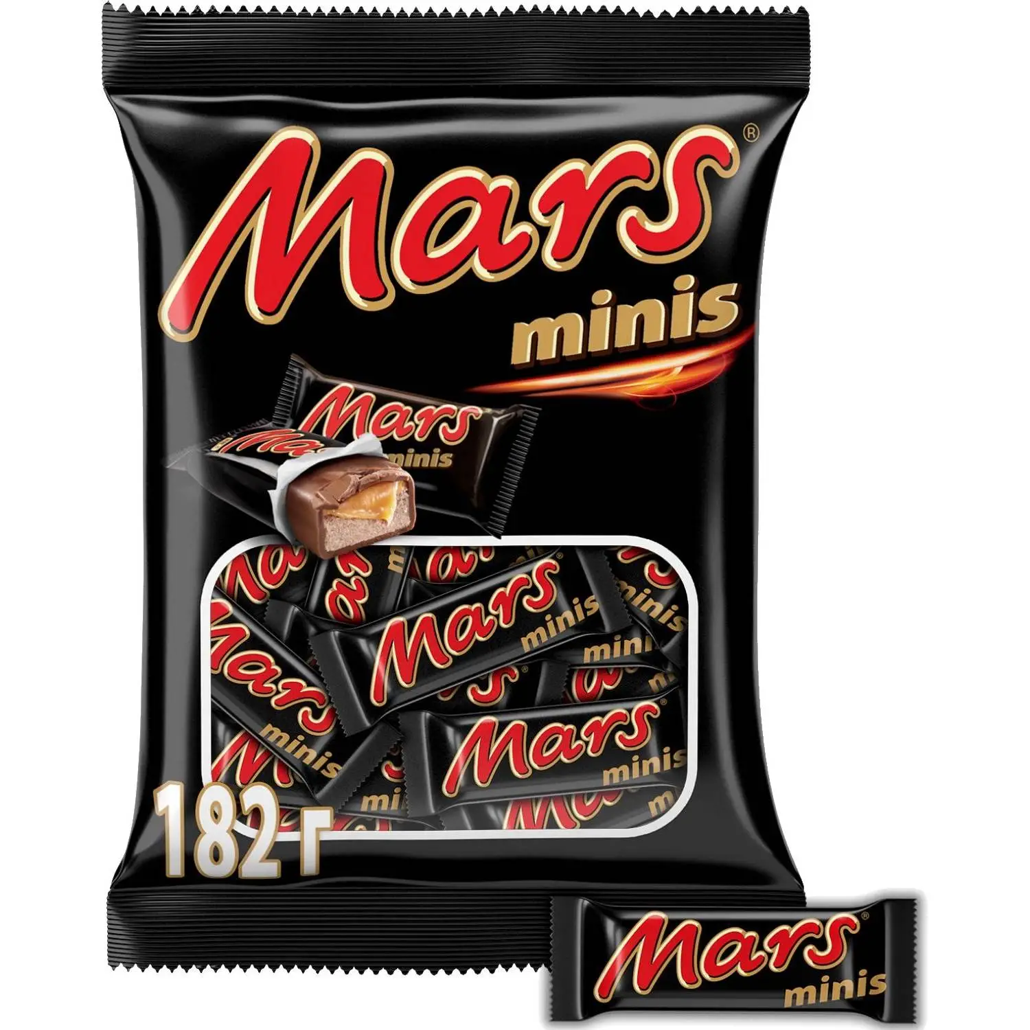 Шоколадный батончик Mars minis 182 г