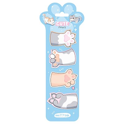 Флажки-закладки MESHU «Cute Paws», 20л., европодвес