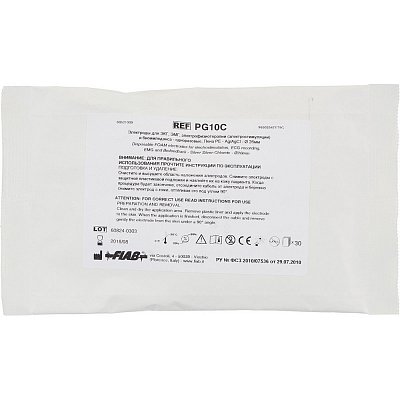 Электроды для ЭКГ однораз. D 26 пена, тв. гель, детск., PG10S/RU26, 30шт/уп