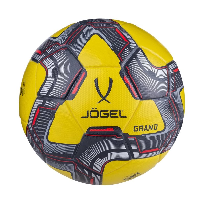Мяч футбольный Jgel Grand №5, желтый (BC20) 1/18, УТ-00016944