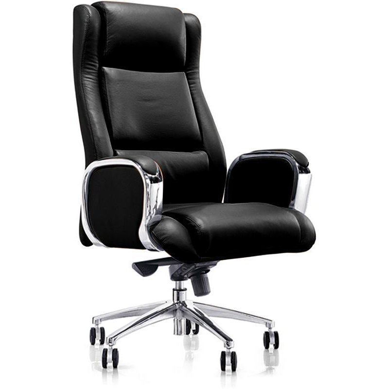 Кресло для руководителя Easy Chair 545 ML черное (кожа/металл) арт ...