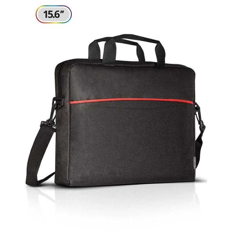Сумка для ноутбука DEFENDER LITE 15.6", нейлон, черная с карманом, 26083