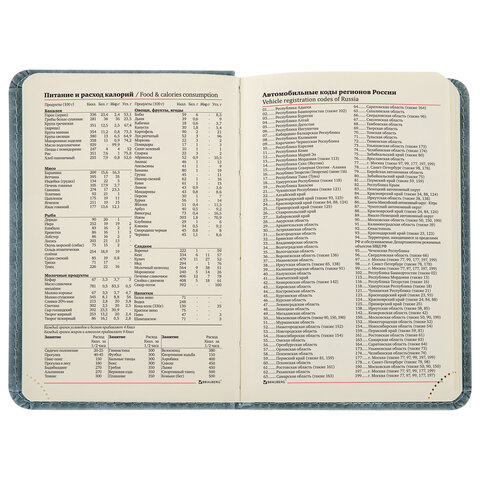 Ежедневник недатированный МАЛЫЙ 100×150 мм А6 BRAUBERG «Status», под кожу, 160 л., серо-голубой